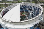 Tropicana Field estará listo para el Día Inaugural pese a daños del huracán Milton