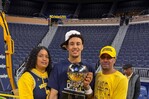 Yaxel Lendeborg, el primer dominicano que conforma el primer equipo de baloncesto de la NCAA