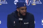 Towns evade pregunta sobre Trump en las Finales: los fanáticos se ganaron el derecho de estar aquí