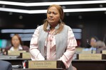 El PLD escoge a Ydania Doñé vocera en la Cámara de Diputados y de inmediato le entra al gobierno
