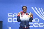 Alicia Feliz se lleva dos medallas de plata en halterofilia durante Juegos Centroamericanos