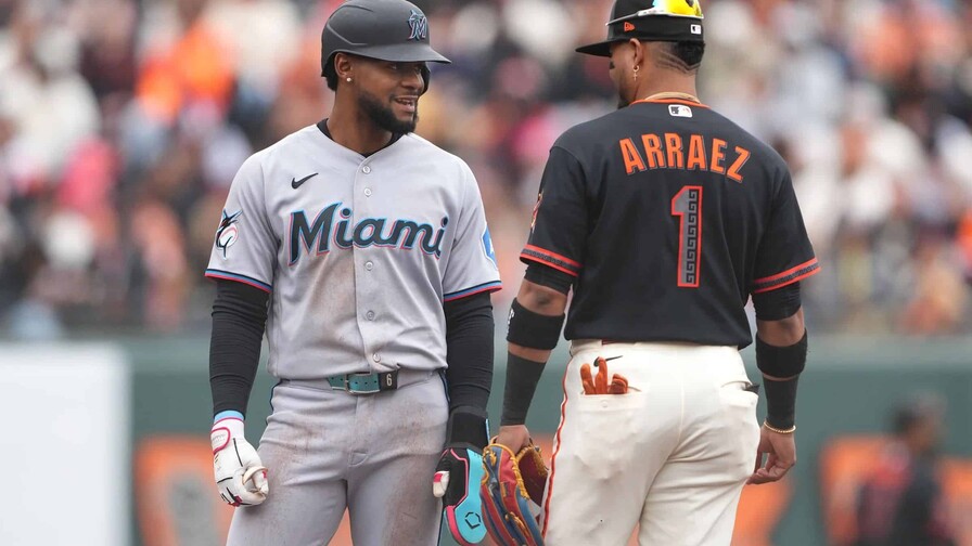 Heriberto Hernández conecta su jonrón 21 en derrota de Miami