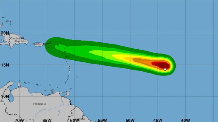 Tormenta tropical Dolly genera lluvias en República Dominicana