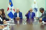 El ministro de Educación y el titular del Inabie buscan fortalecer la alimentación escolar