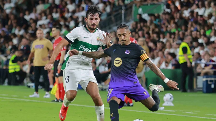 Raphinha logra un triplete y el Barcelona sigue El Barcelona tiene bastante encaminada la renovación de Raphinha hasta 2030