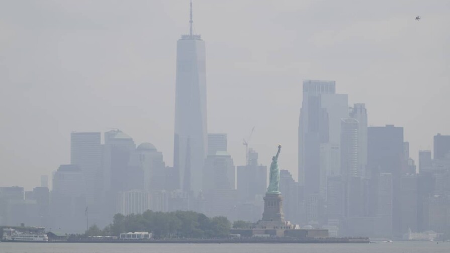 Nueva York empieza a despejarse de contaminación atmosférica a 48 horas de la final