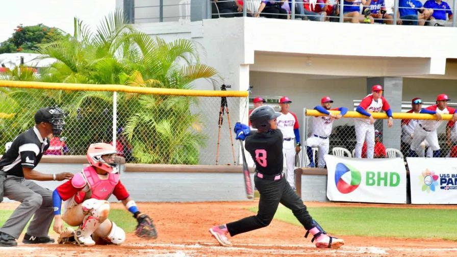 Dominicana vence fácil a Puerto Rico y se queda sola en primer lugar del Premundial U15
