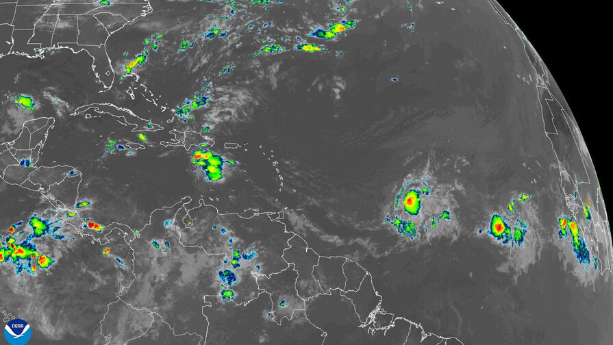 Vaguada seguirá provocando lluvias en el clima en RD