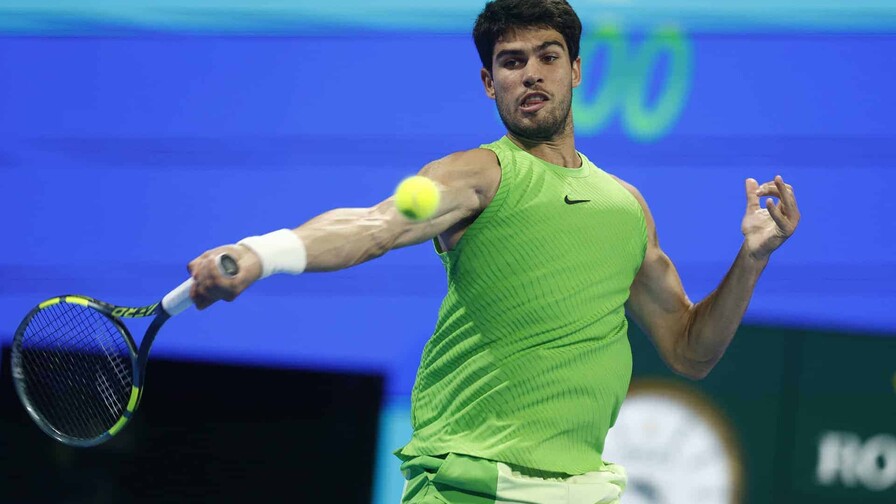 US Open: Medvedev y Pegula a paso firme Alcaraz firma un sólido debut del US Open en su regreso tras lesión