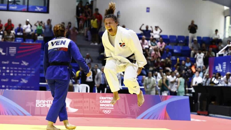 Esmeralda Damiano cruzó el Atlántico para encontrar su bandera Esmeralda Damiano otorga el oro a Dominicana en los -70 kilos del judo