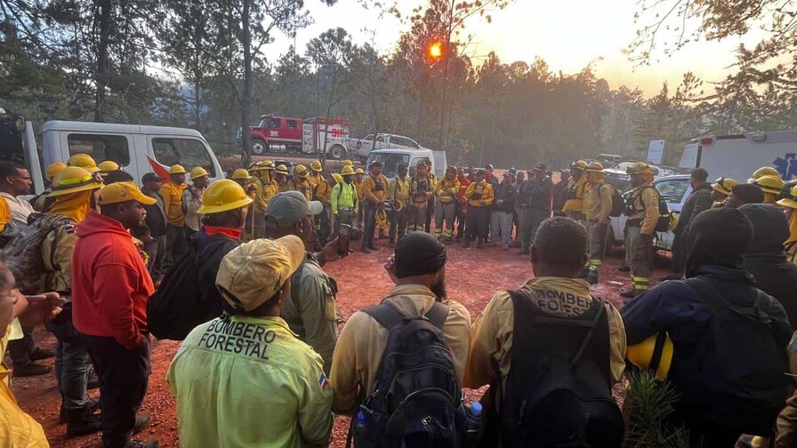 Incendio forestal Sierra de Bahoruco afectó 18 km² de vegetación