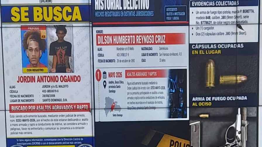 Policía ha matado a cuatro supuestos delincuentes en las últimas horas; dos son del caso Boca Chica