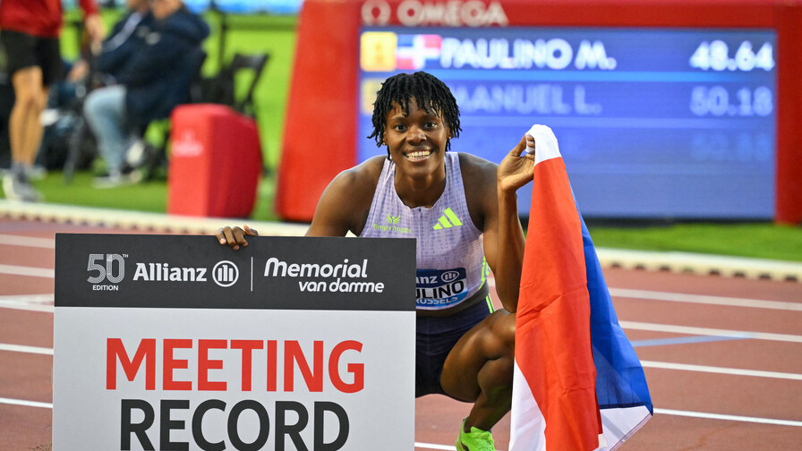 ¡La reina de los 400 metros! Marileidy Paulino conquista por cuarta vez la Liga Diamante