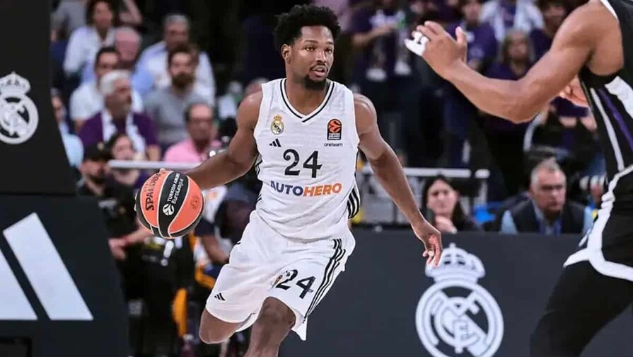 Andrés Feliz anota 18 en la derrota del Real Madrid en la Liga Endesa