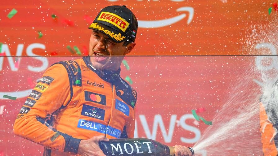 Fórmula 1: Lando Norris firma la primera pole en el circuito Madring Piloto británico de F1 Lando Norris renueva con McLaren hasta 2030
