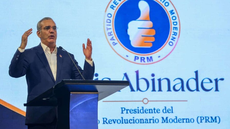 El primer post de Luis  Abinader como presidente del PRM