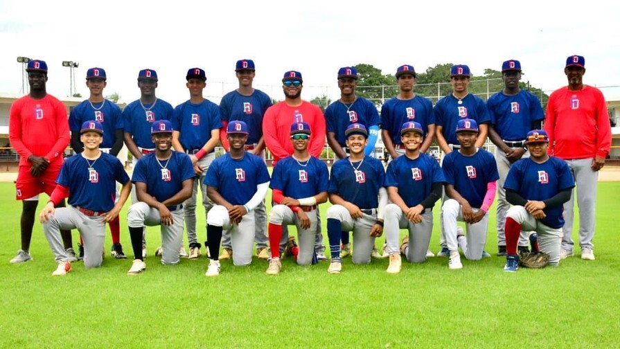 Selección dominicana de béisbol U15 participará en la Copa Mundial de México