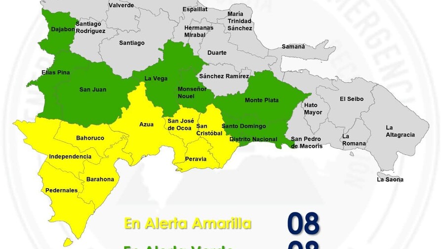 Indomet pronostica aguaceros moderados a fuertes para este marte