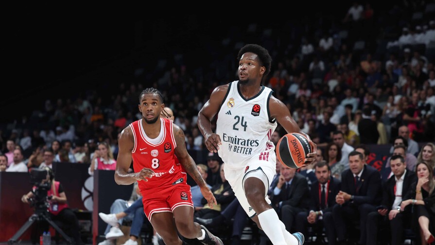 Bacon, del Dubai Basketball, amarga el estreno en la Euroliga del Madrid; Andrés Feliz anota nueve