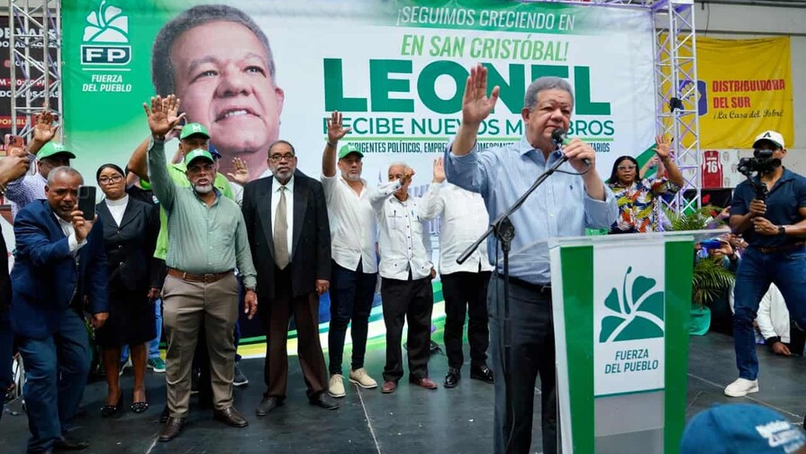 Leonel Fernández crítica la gestión del Gobierno por inseguridad y alto costo de la vida