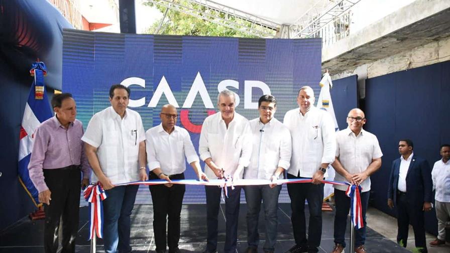 Abinader entrega saneamiento de la cañada Los Peralejos en Santo Domingo Oeste
