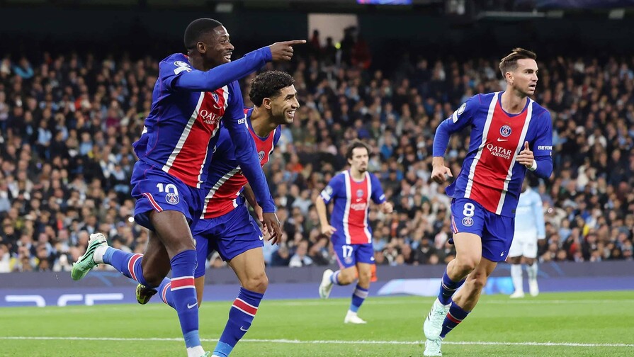 El PSG domina con autoridad por 4-2 al Barcelona