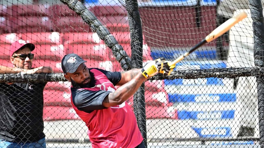 Marcell Ozuna en el club de los que dieron 300 jonrones, y luego jugaron en Lidom
