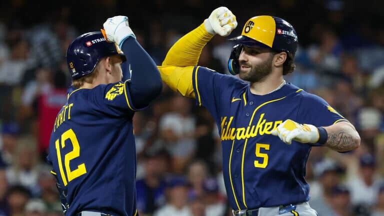 El imperio de los Dodgers se tambalea tras inaudito colapso Los Cerveceros logran la barrida ante los Dodgers y llegan a su segunda final histórica