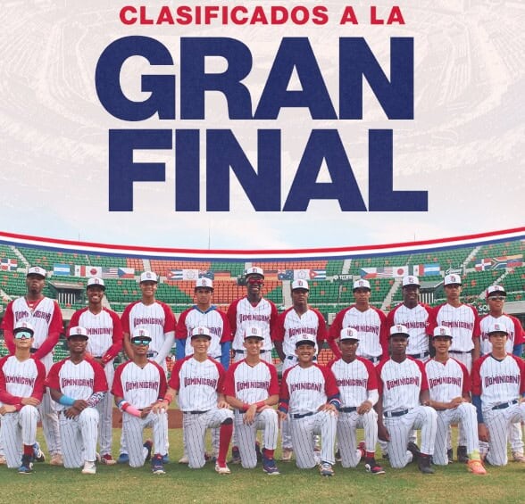 República Dominicana supera a China Taipei y va por medalla este domingo en Mundial U15