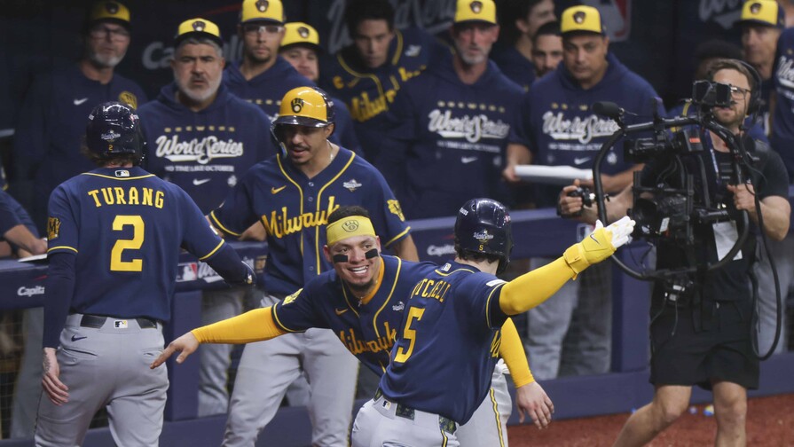 ¿Habrá barrida en la Serie Mundial? 21 veces se definió por esa vía Cerveceros aplastan 10x1 a los Rays y acaricia su primer título de la Serie Mundial