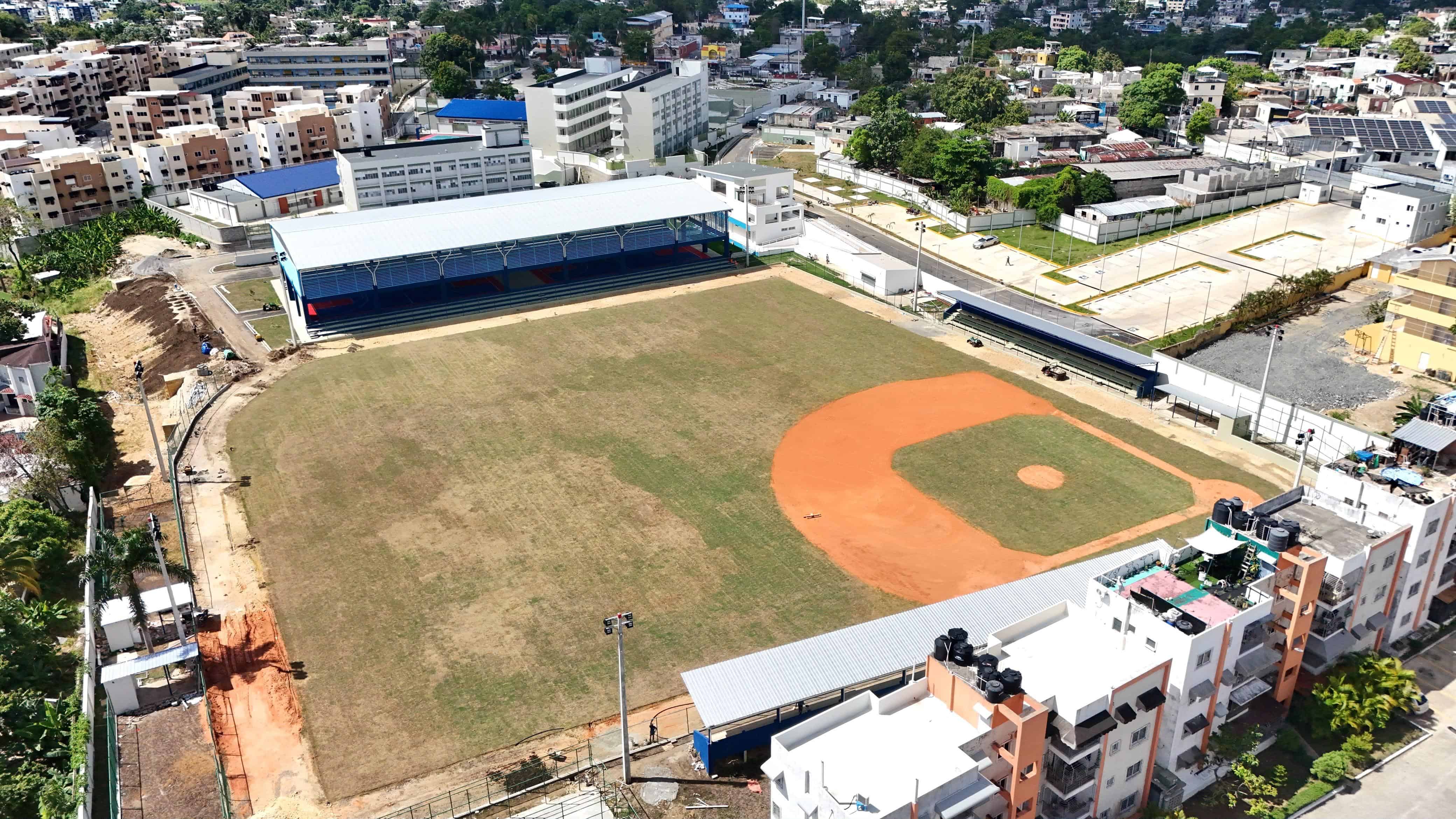 Estadio de béisbol.