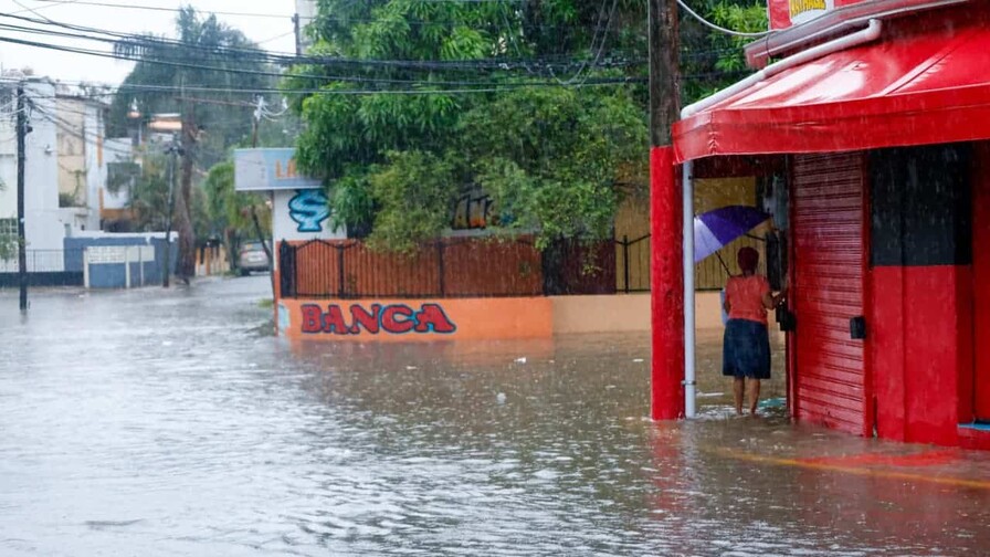 Clima en RD: el Gran Santo Domingo bajo alerta por lluvias